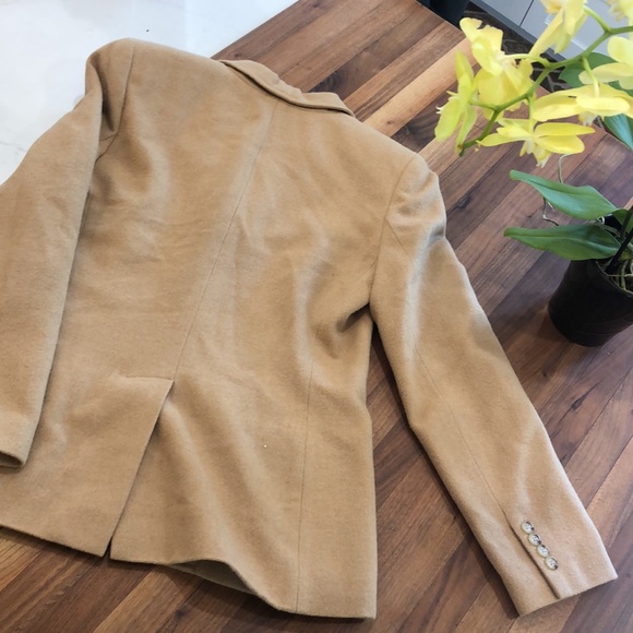 Women’s Lauren by Ralph Lauren Stunning Tan Camel Hair Blazer - Picture 6 of 6